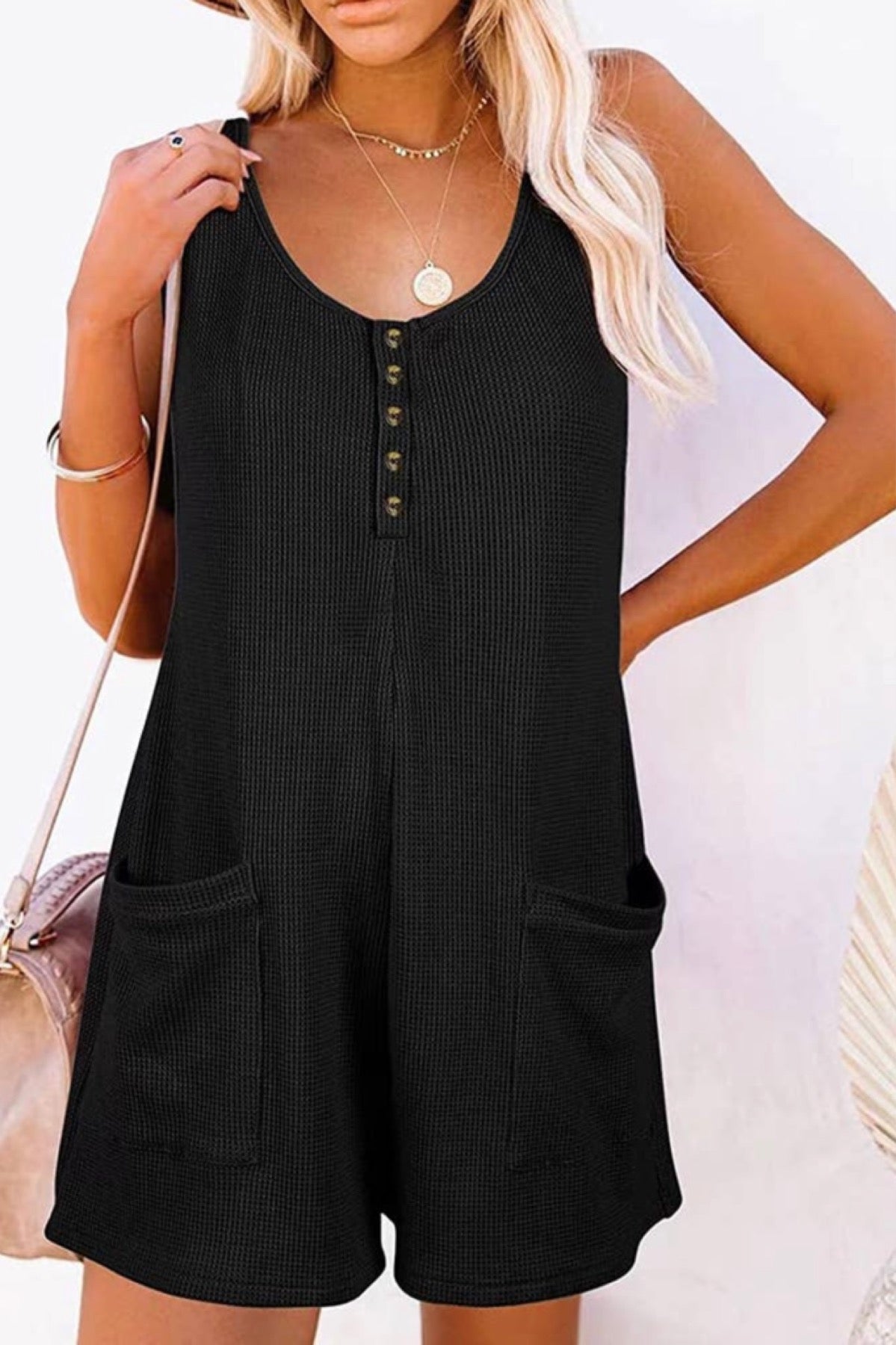 Waffle Romper