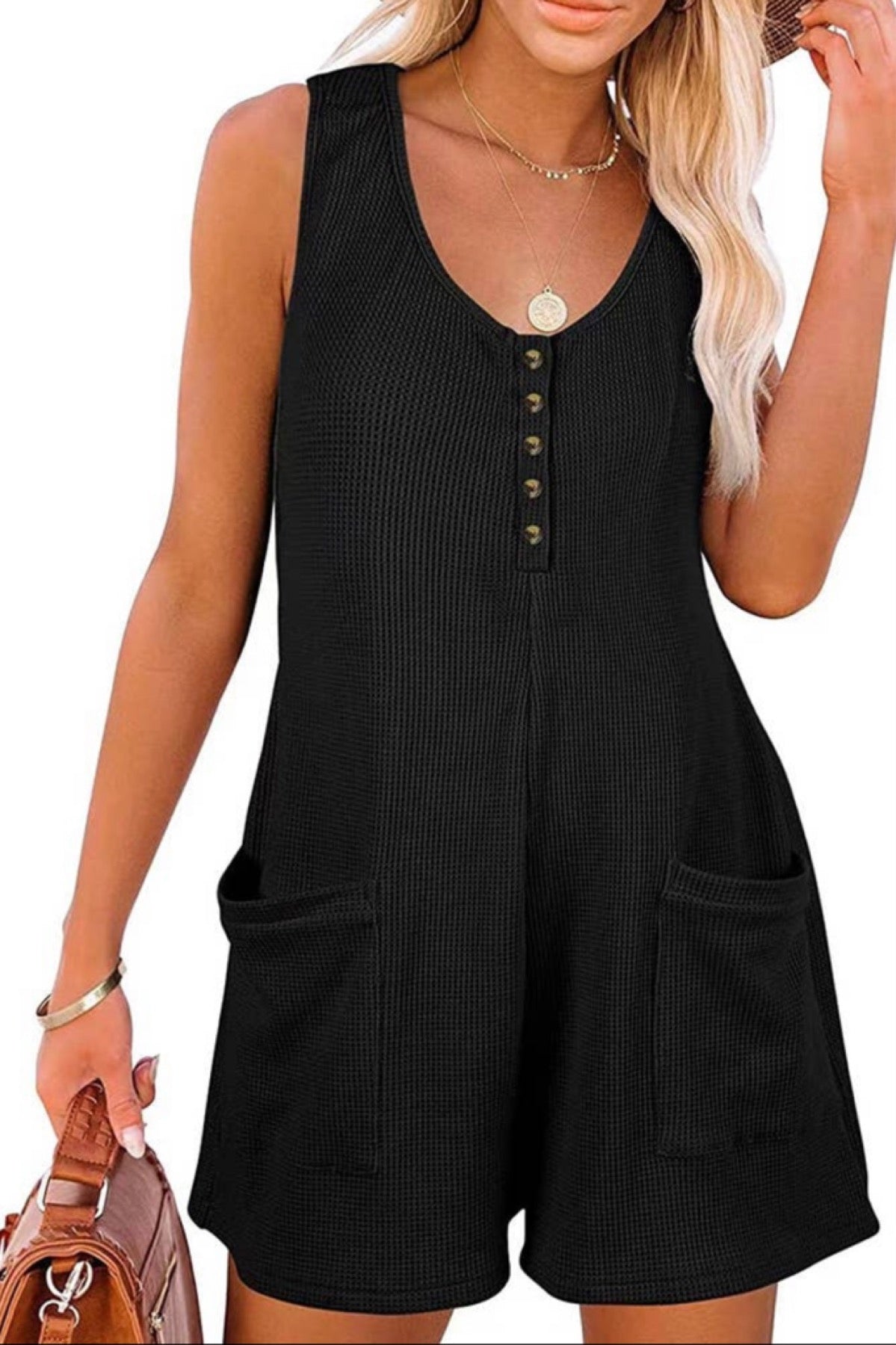Waffle Romper